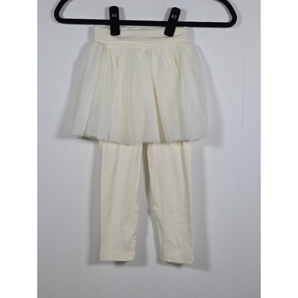 GAP Other - Gap Baby Girls 4T Tulle Skirted Leggings Beige NWT Tutu Layered Pants Cute